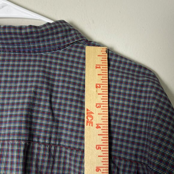 Lyle & Scott Long Sleeve‎ Polo PLAID Shirt XXL COMBED COTTON PLS SEE PICTURE - Picture 7 of 13